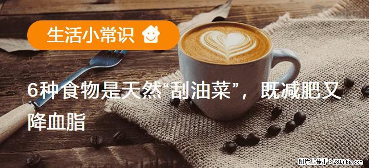【生活小常识】6种食物是天然“刮油菜”，既减肥又降血脂 - 衢州生活资讯 - 衢州28生活网 quzhou.28life.com